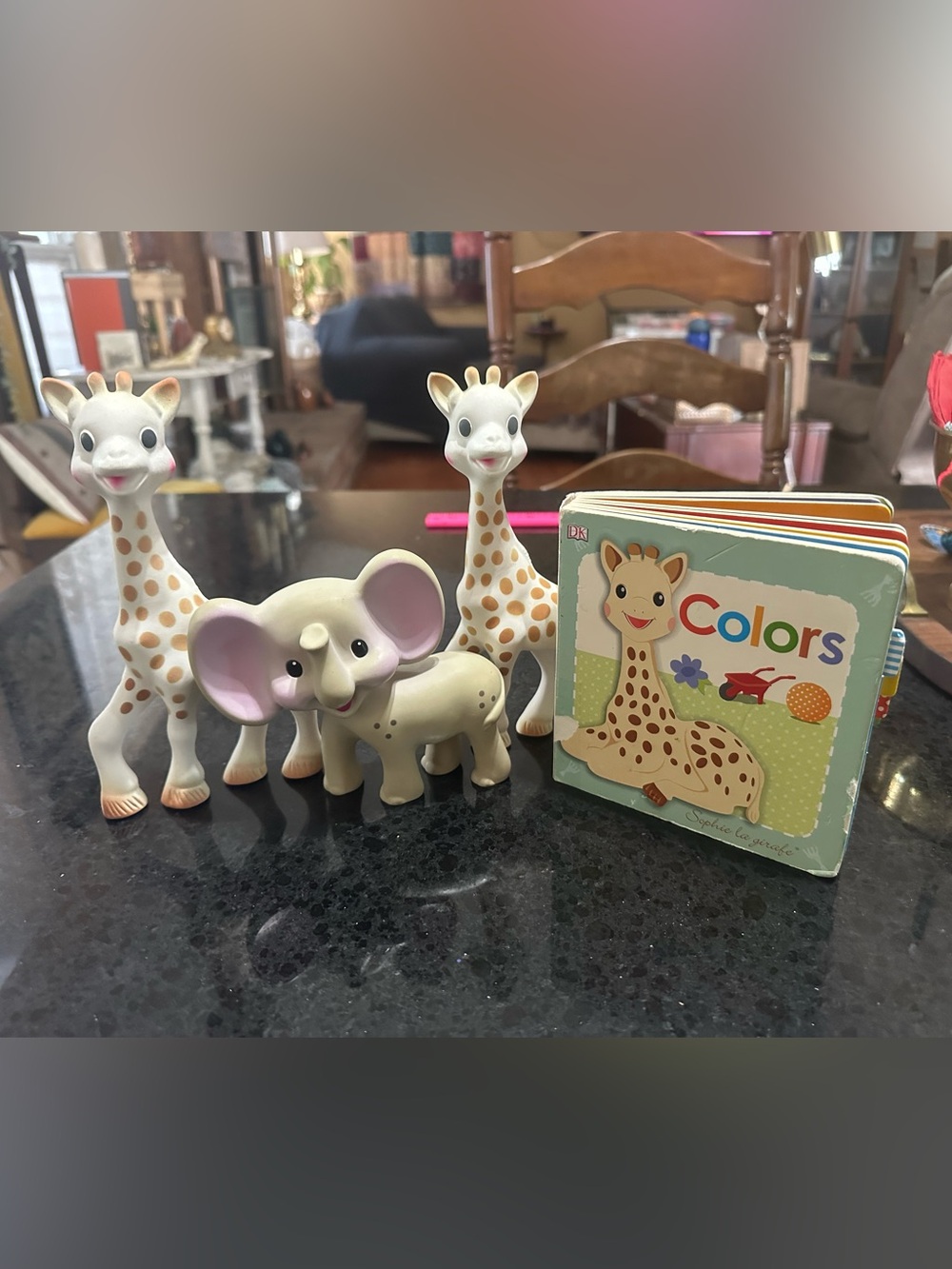 Infantino teethers and board book